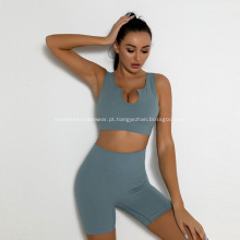 Leggings de sutiã esportes yoga roupas